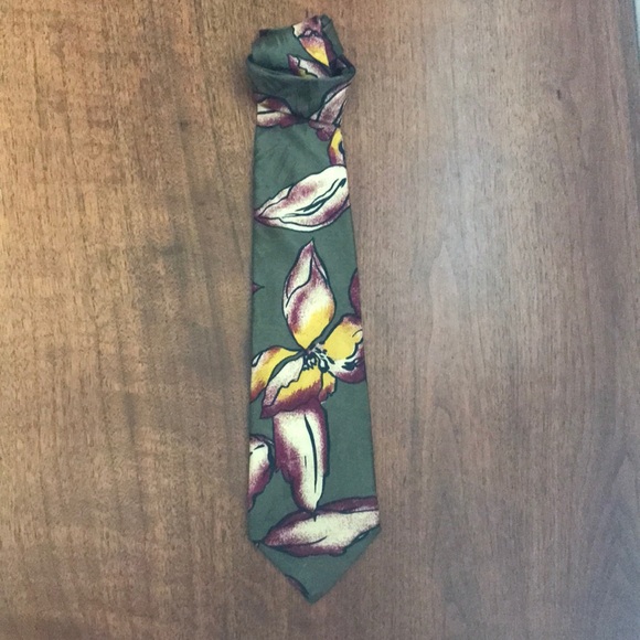 100% Silk Tie Handmade in Italy - Picture 1 of 4